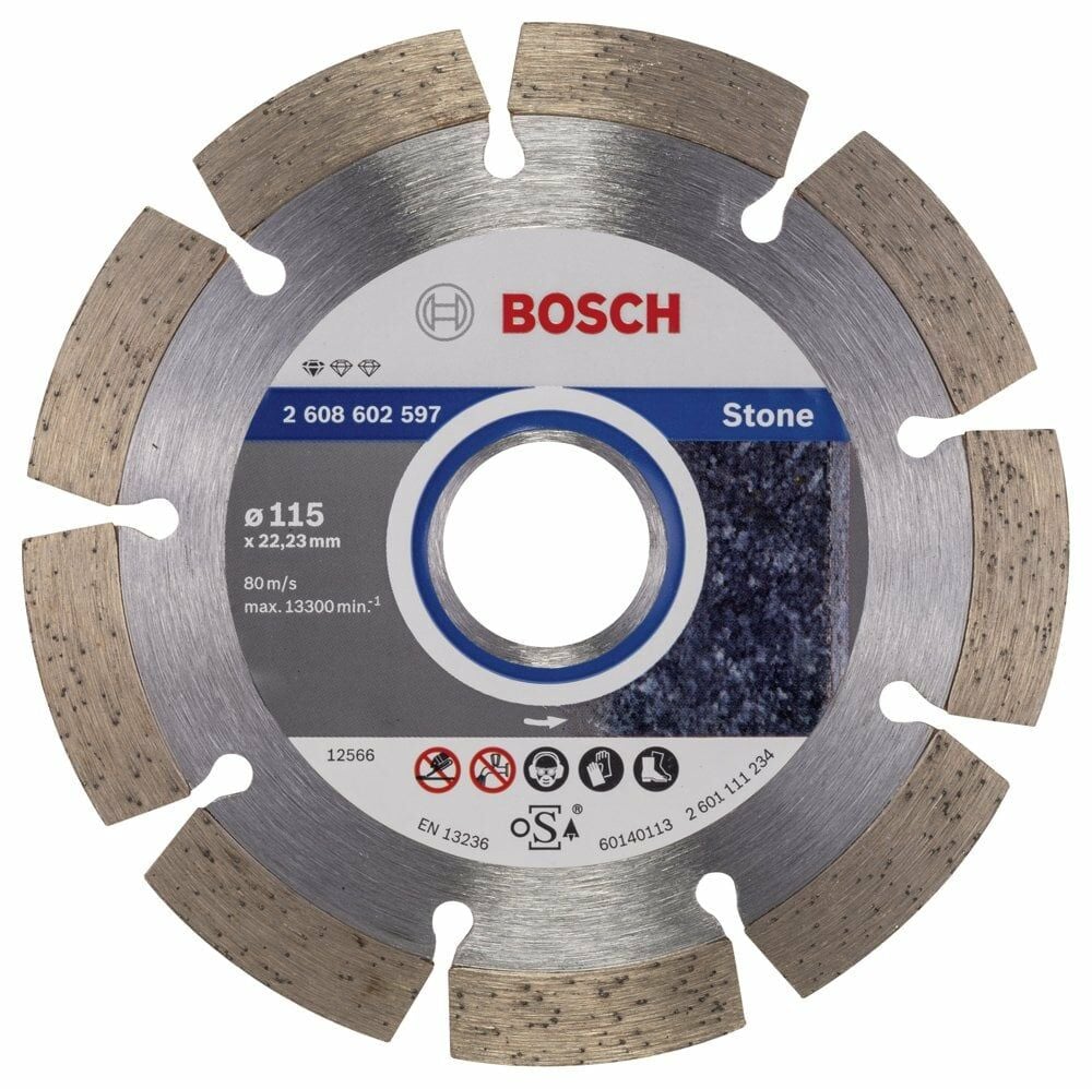 Bosch – Standard Seri Taş İçin Elmas Kesme Diski 115 mm