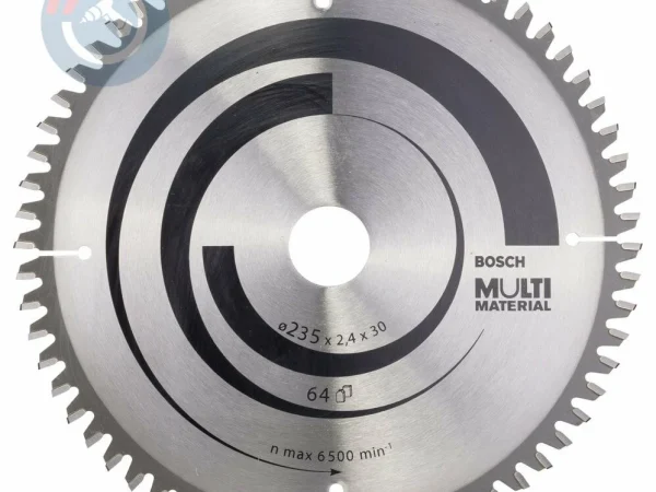 Bosch – Standard for Serisi Çoklu Malzeme için Daire Testere Bıçağı 235*30/25 mm 64 Diş