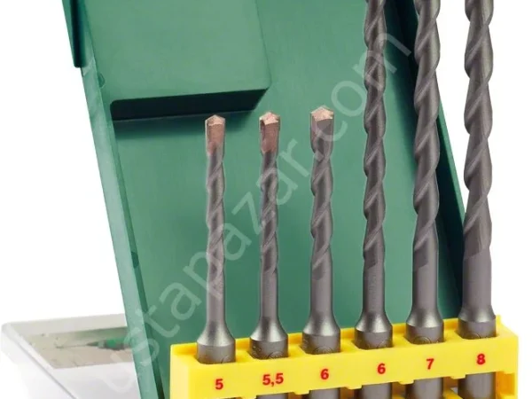 Bosch – SDS-Plus Kırıcı Delici Matkap Ucu Seti 6 Parça (5/5,5/6x110mm 6/7/8x160mm) 2607019448