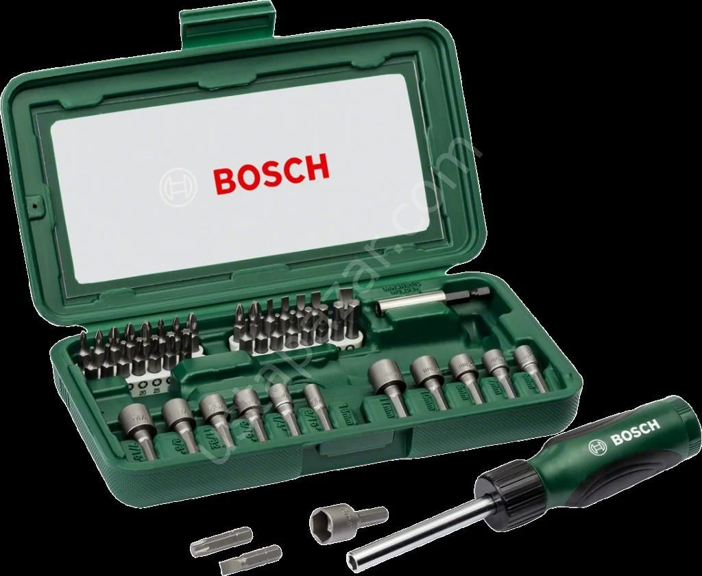 Bosch – 46 Parça Tornavidalı Vidalama ve Lokma Ucu Seti 2607019504