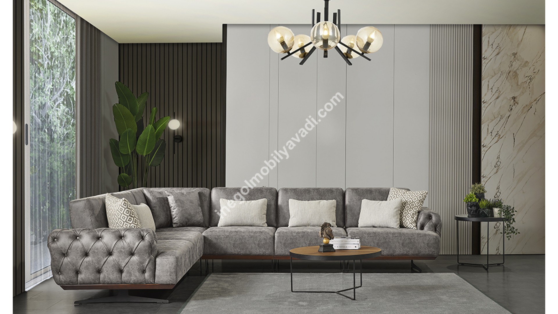 İnegöl Mobilya Vito Köşe Koltuk Takımı