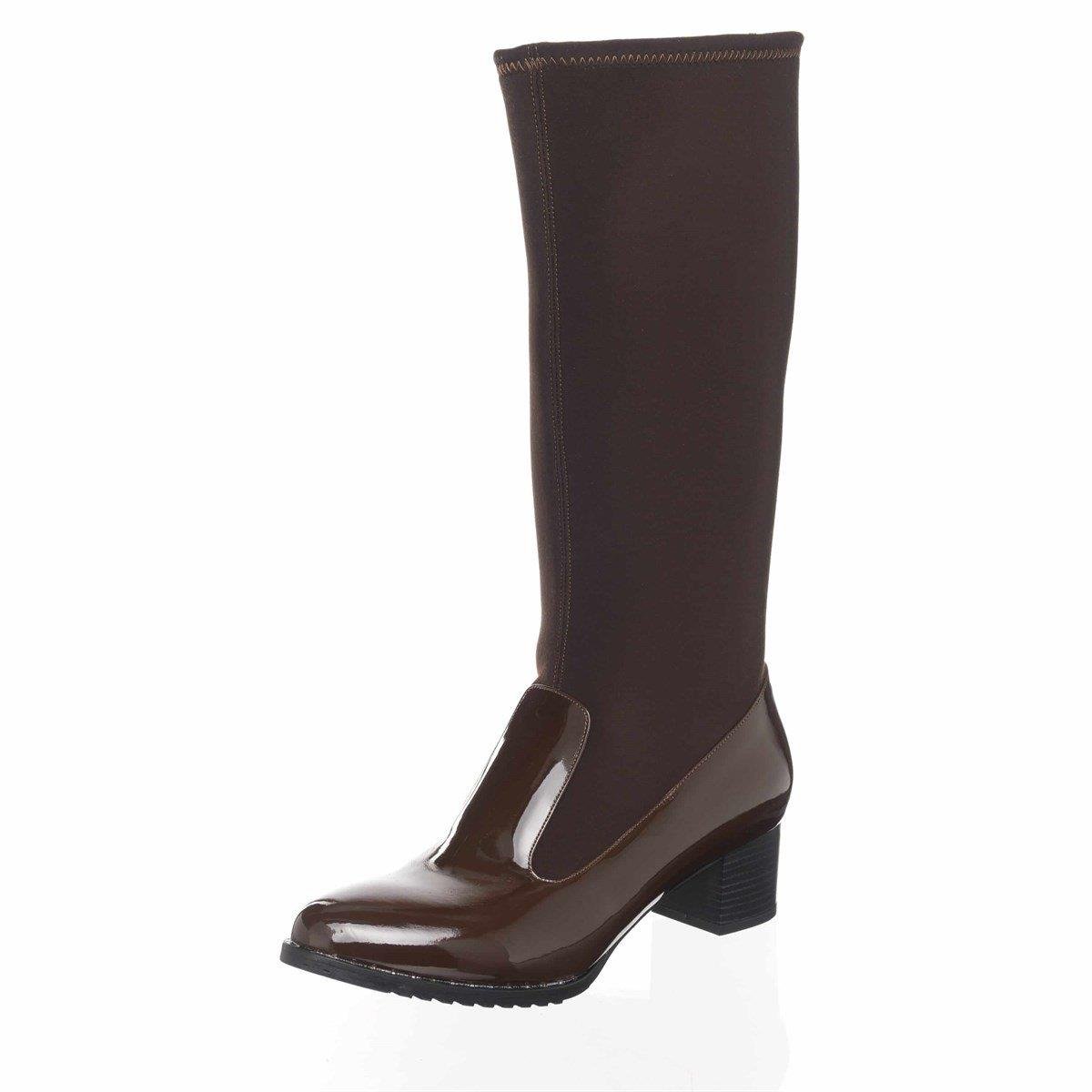 Büyük Numara Kadın ÇİZME K163 Kahve