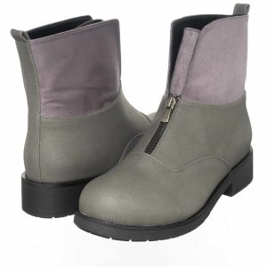 Büyük Numara Kadın BOT K902 Gri