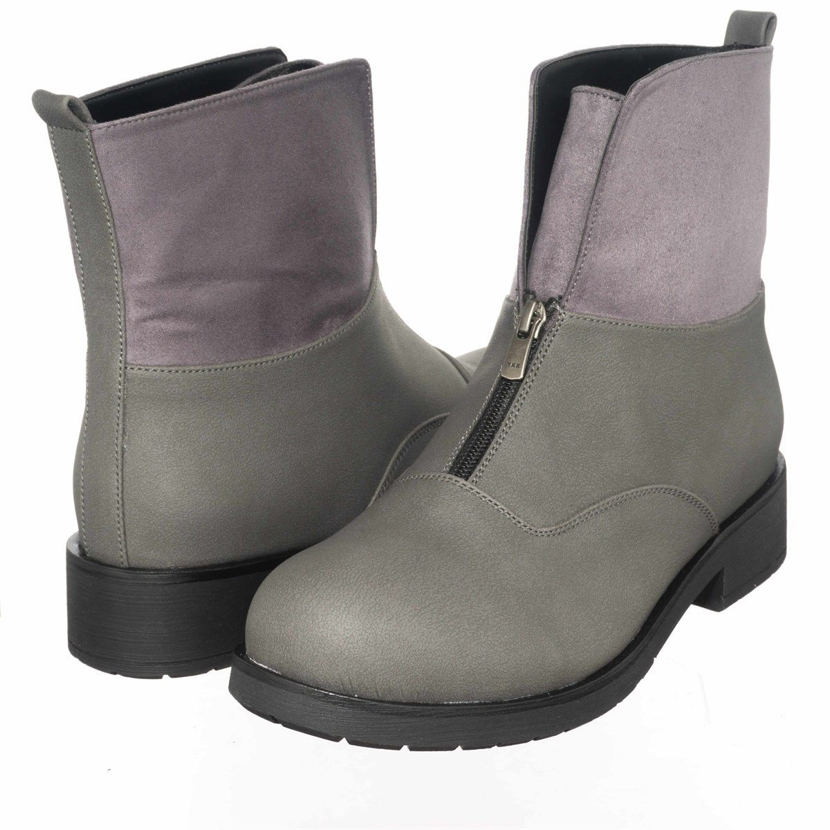 Büyük Numara Kadın BOT K902 Gri