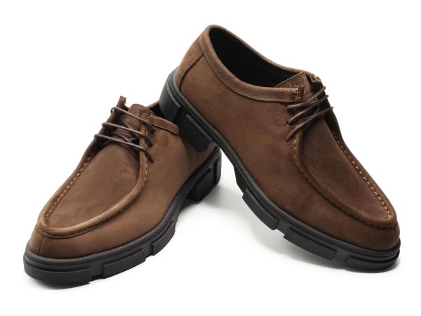 Büyük Numara Erkek 4 Mevsim Ayakkabı – PASA103 Kahve