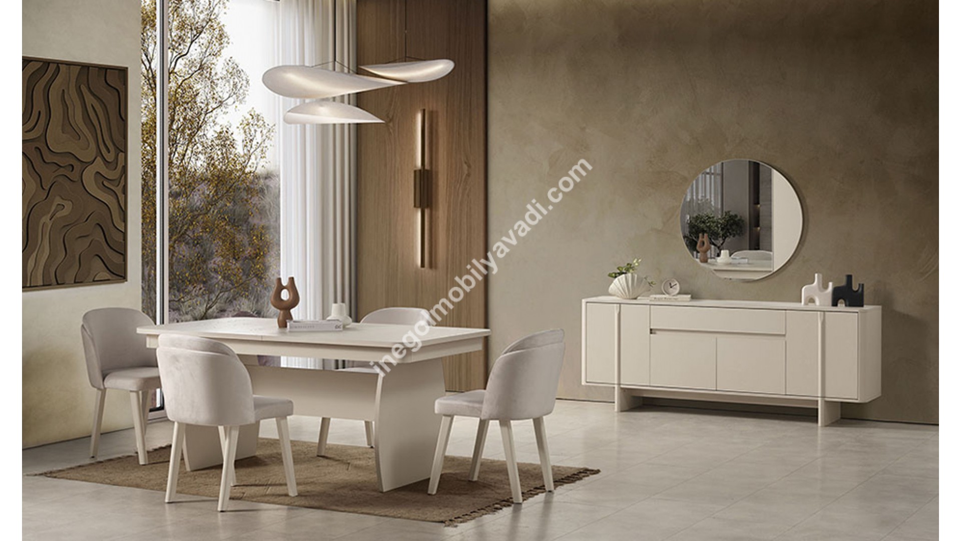 İnegöl Mobilya Vizyon Yemek Odası Takımı