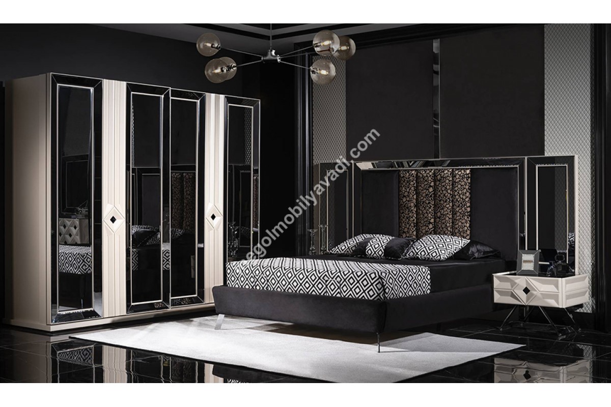 İnegöl Mobilya Asus Yatak Odası Takımı