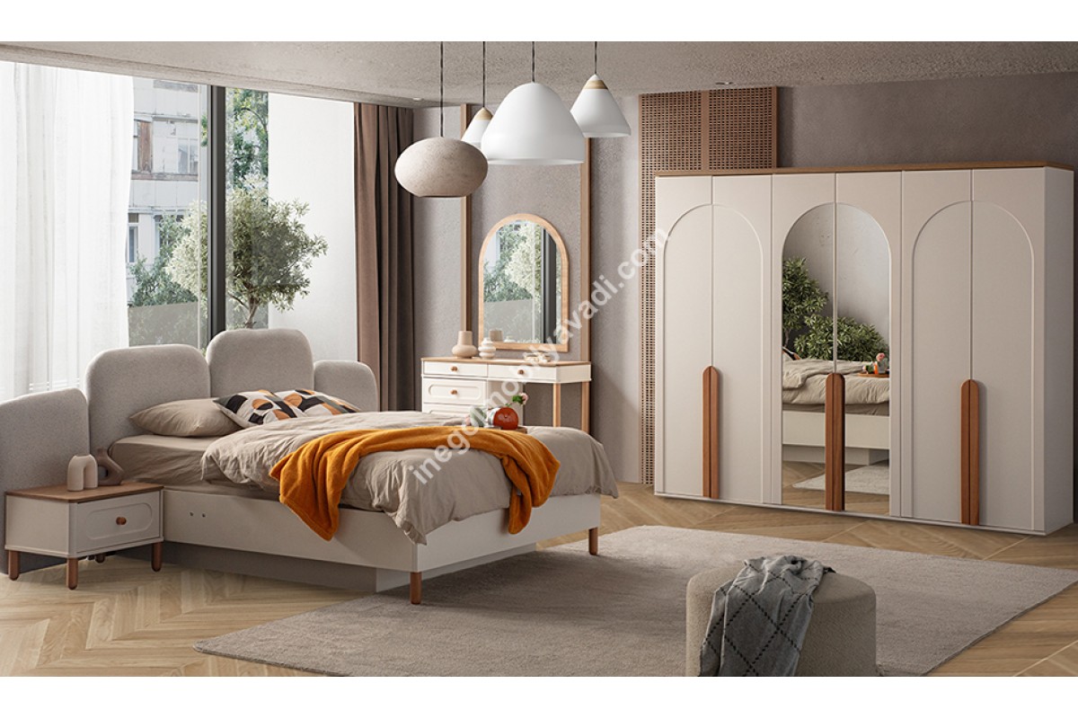 İnegöl Mobilya Zen Bohem Yatak Odası Takımı