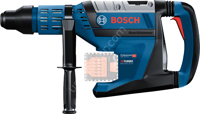 0611913120 Bosch Professional GBH 18V-45 C (Solo) Akülü Kırıcı Delici