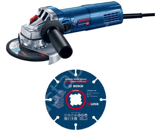 Bosch Profesyonel Gws 9-125 S Professional Avuç Taşlama Makinesi + Kesme Diski 0615990N3G