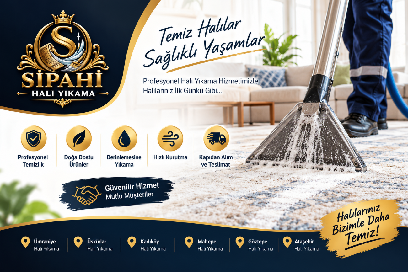 İstanbul Anadolu Yakası Halı Yıkama